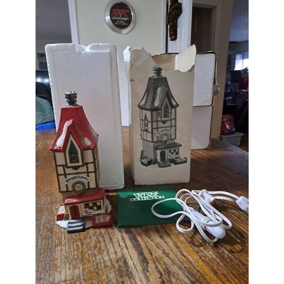Vintage 1991 Dept 56 Heritage Village North Pole Series Rimpys Bakery Christmas - Picture 1 of 12